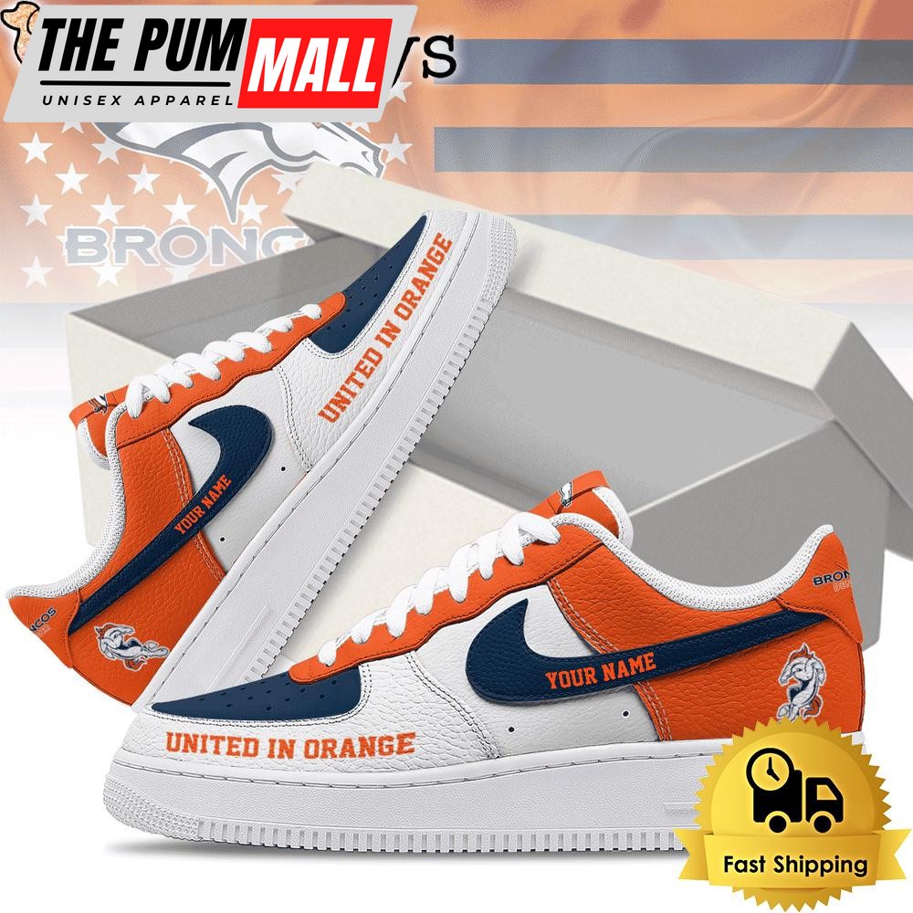 Denver Broncos NFL For The Limited Air Force 1 Shoes