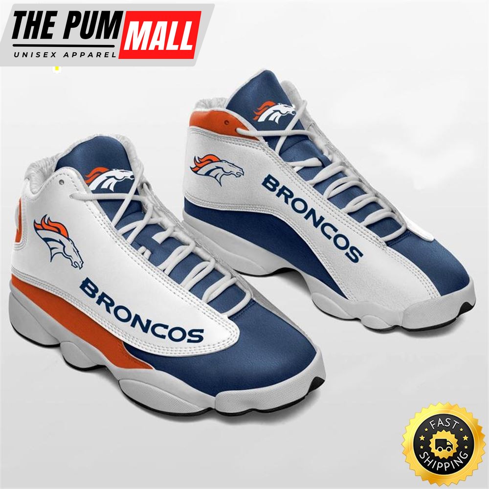 Denver Broncos Nfl Ver 3 Air Jd 13 Sneaker