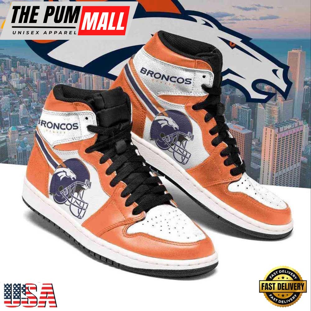 Denver Broncos NFLJordan 1 Boot Sneakers Shoes