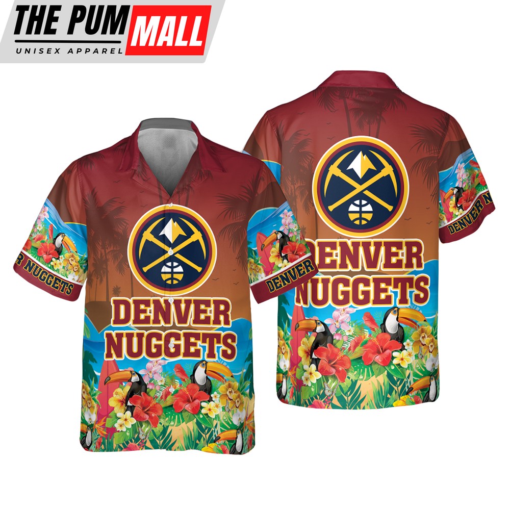 Denver Nuggets Tropical Island Summer Hawaiian Shirt
