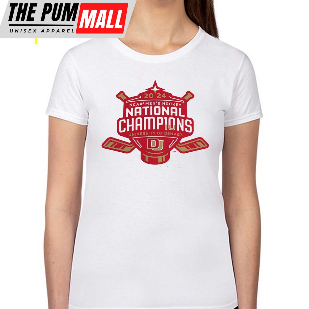 Denver Pioneers 2025 Ncaa Mens Hockey National Champions Line Change T-shirt