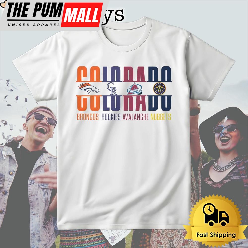 Denver Sport Logo Team T Shirt