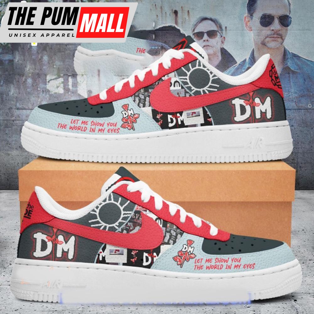 Depeche Mode Let Me Show You Air Force 1 Shoes For Fans