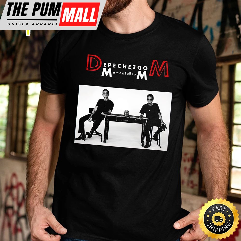 Depeche Mode Sacramento March 23 Tour 2025 Unisex Black T-shirt