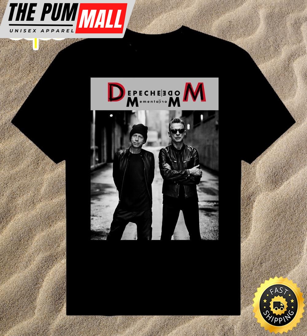 Depeche Mode Tour 2025 For Gift Fans Unisex Black T-shirt
