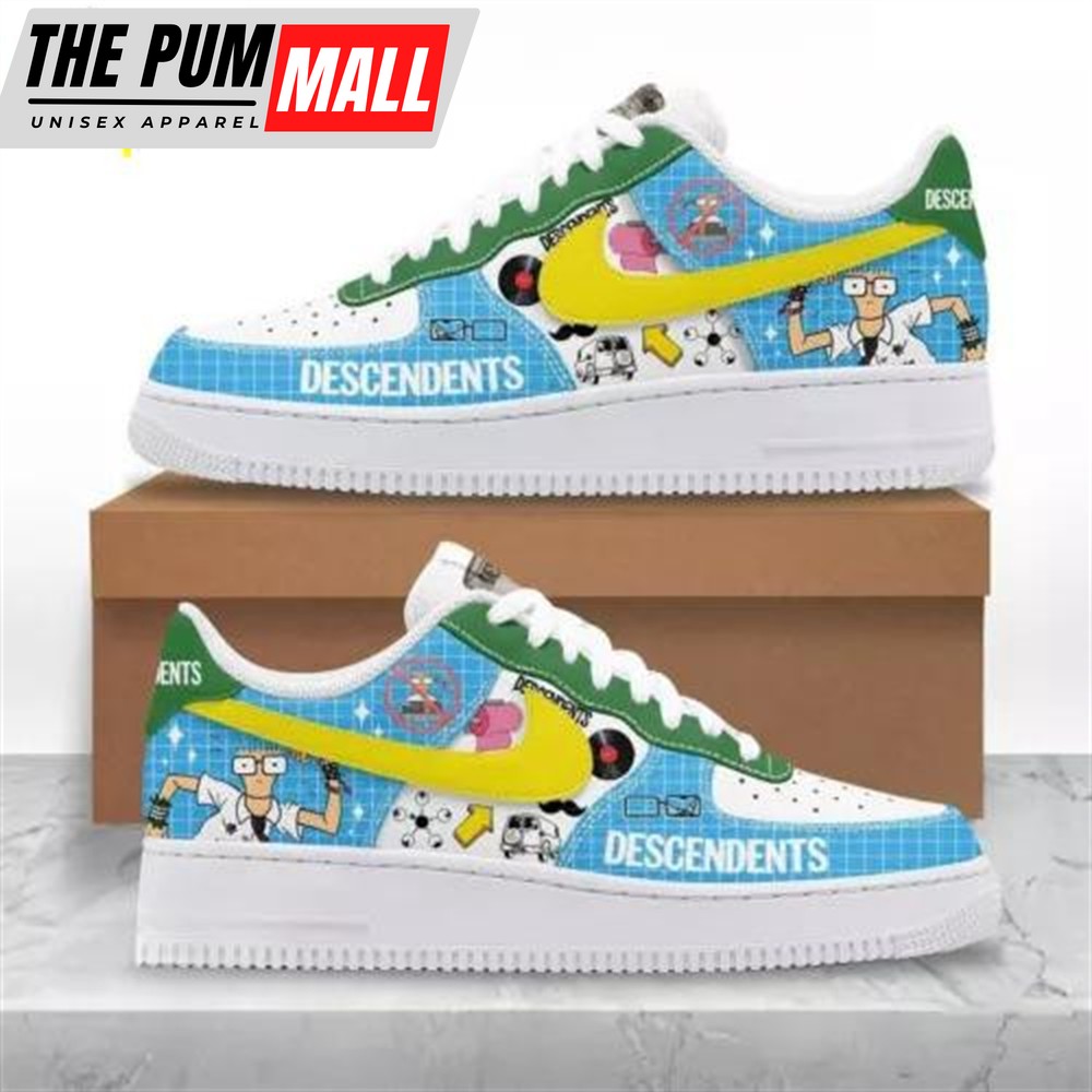 Descendents Milo Goes To College 2024 Christmas Air Force 1 Shoes