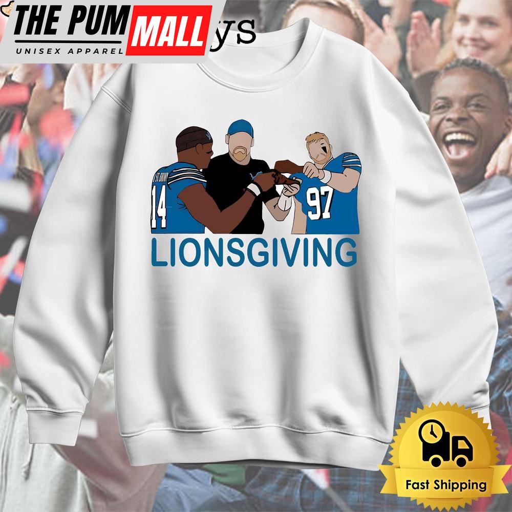 detroit-lions-amon-ra-st-brown-14-aidan-hutchinson-97-lionsgiving-funny-t-shirt-lgkttih7 Detroit Lions Amon Ra St Brown 14 Aidan Hutchinson 97 Lionsgiving Funny T Shirt