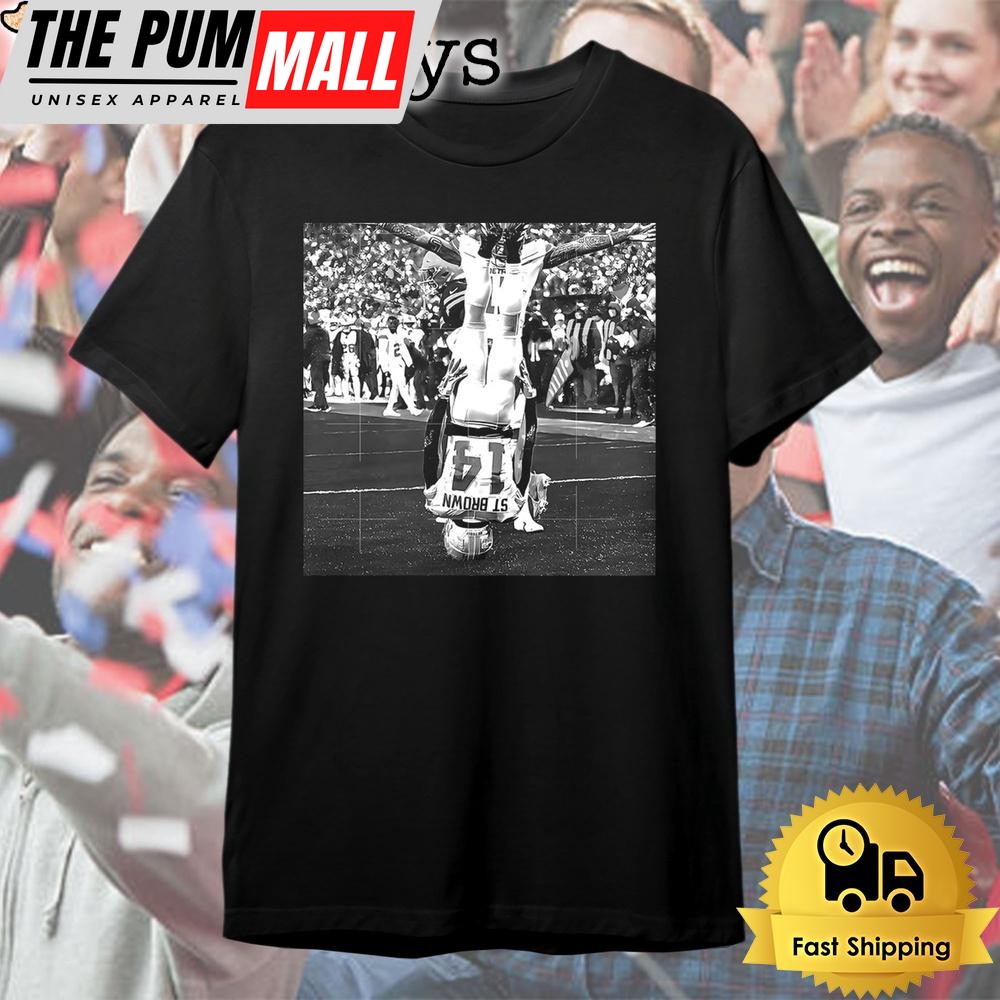 Detroit Lions Amon-Ra St Brown Headstand Celebration Shirt