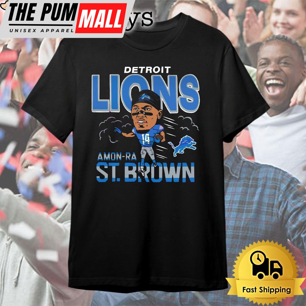 Detroit Lions Amon Ra St Brown T Shirt