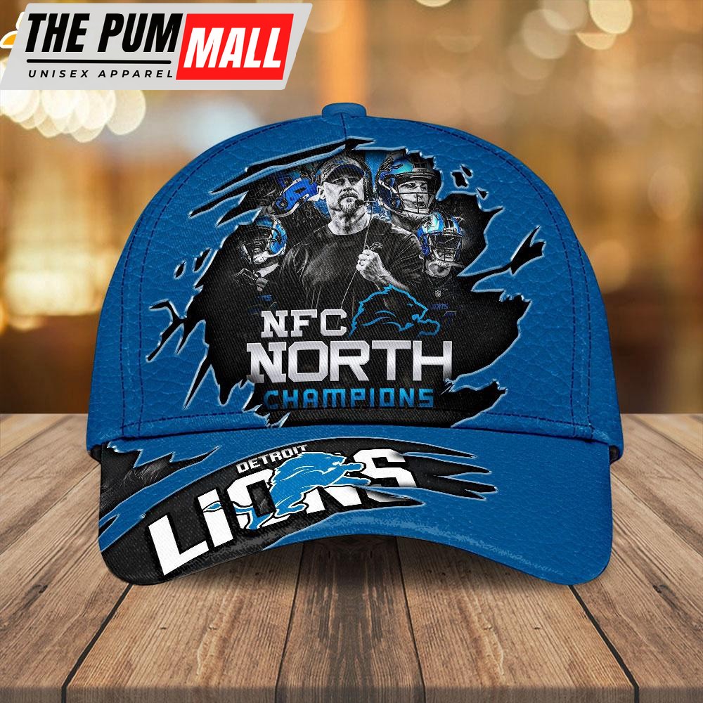 Detroit Lions NFL Champions Baseball Caps
