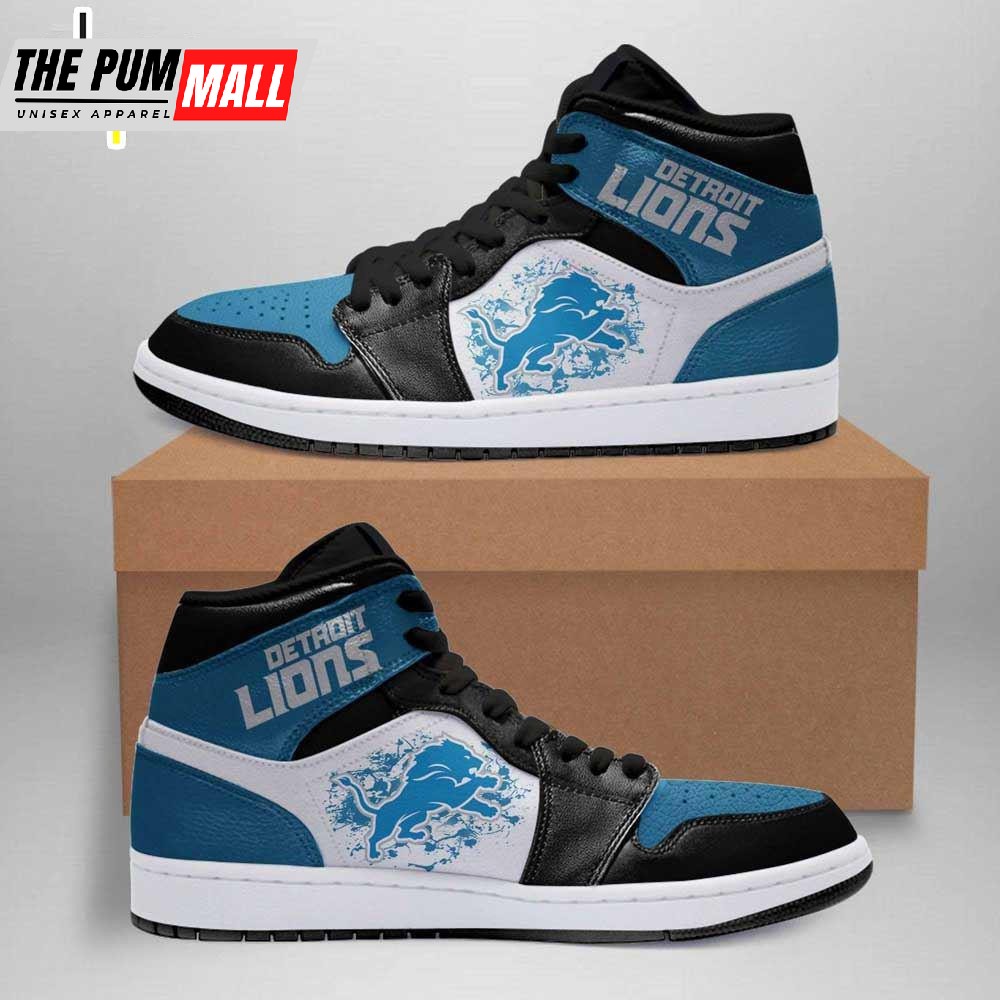 Detroit Lions NFL JD1 Boot Sneakers Shoes