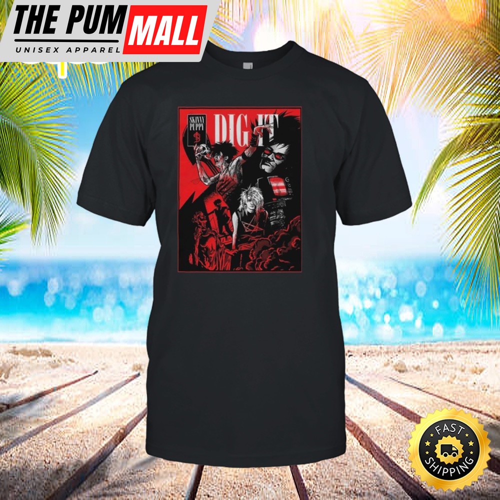 Dig It Skinny Puppy Tour 2025 Shirt