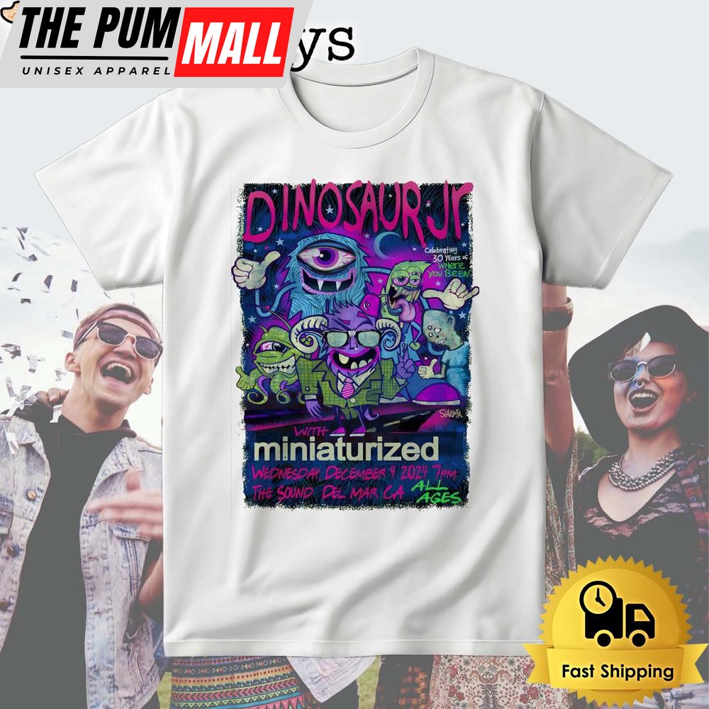 Dinosaur Jr At The Sound In Del Mar, CA On Dec 4 2024 T Shirt