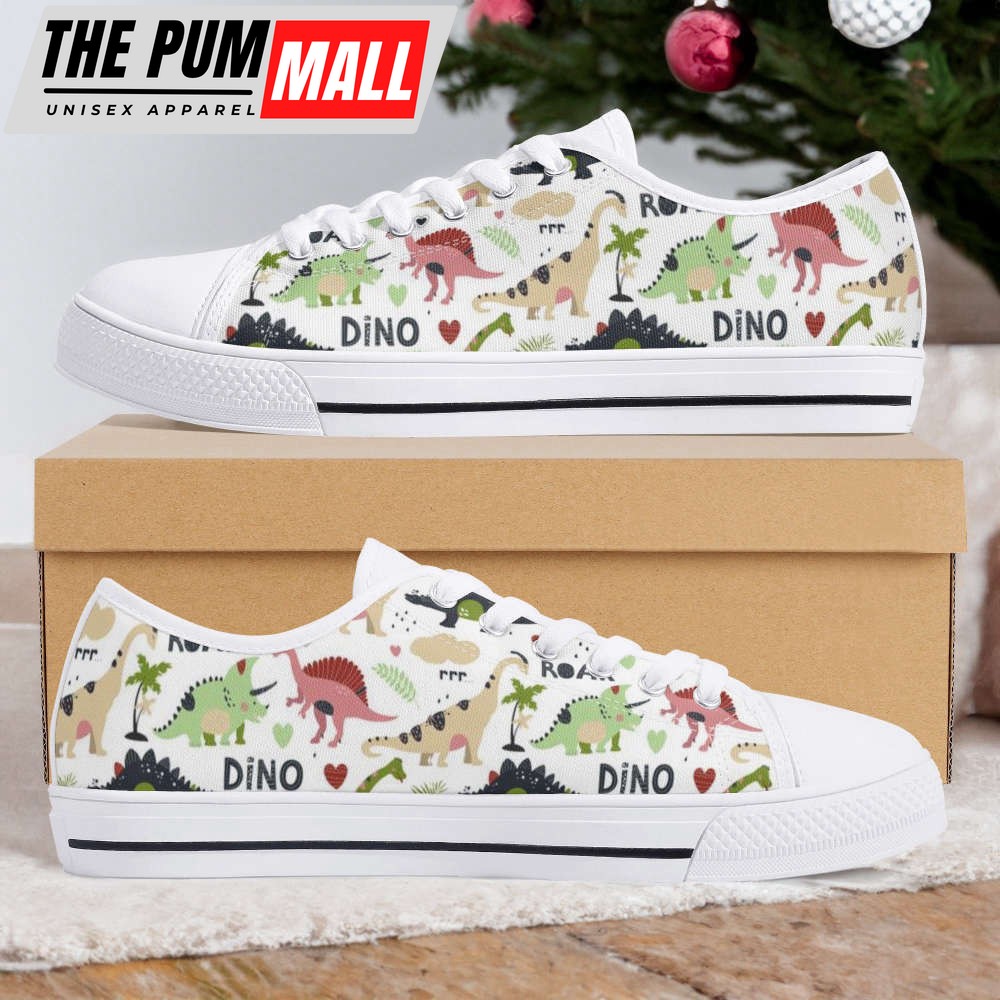 Dinosaur Sneakers For Women and Kids, Fun and Stylish Dinosaur Footwear
