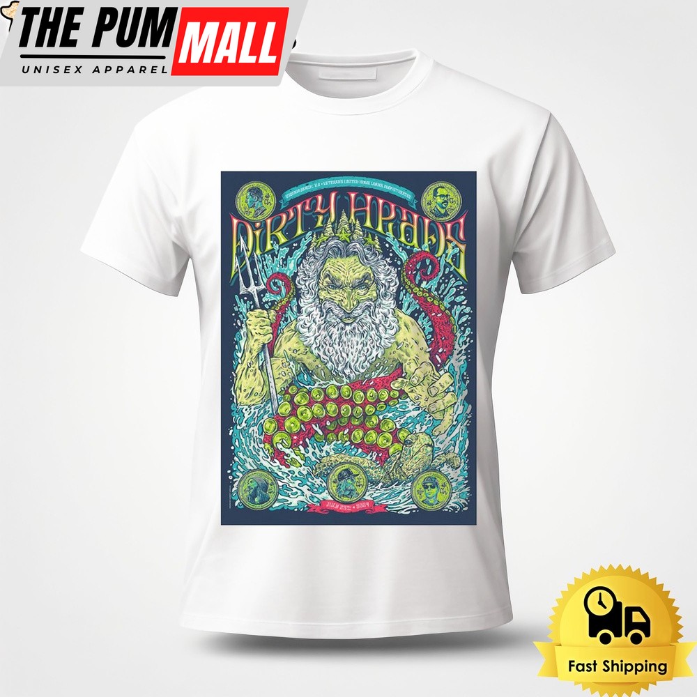 Dirty Heads At Veterans United Home Loans Amphitheater Virginia Beach On July 25 2024 Unisex T-Shirt