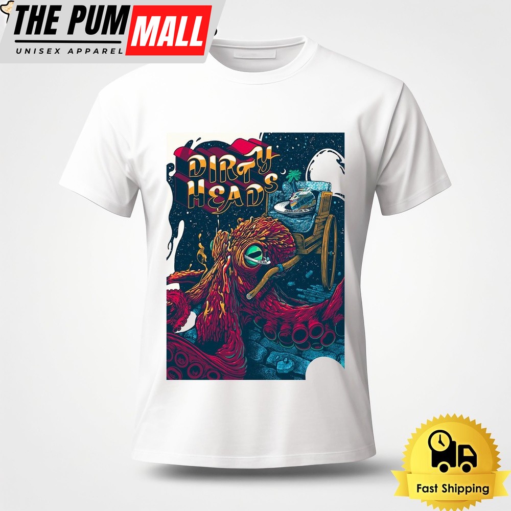 Dirty Heads Live At Credit One Stadium Charleston SC On July 28 2024 Unisex T-Shirt