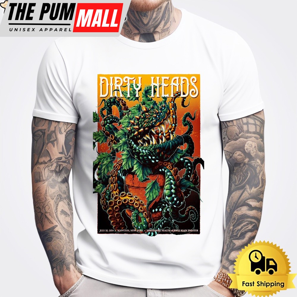 Dirty Heads Tour Northwell Health At Jones Beach Theater Wantagh NY July 20 2024 Unisex T-Shirt