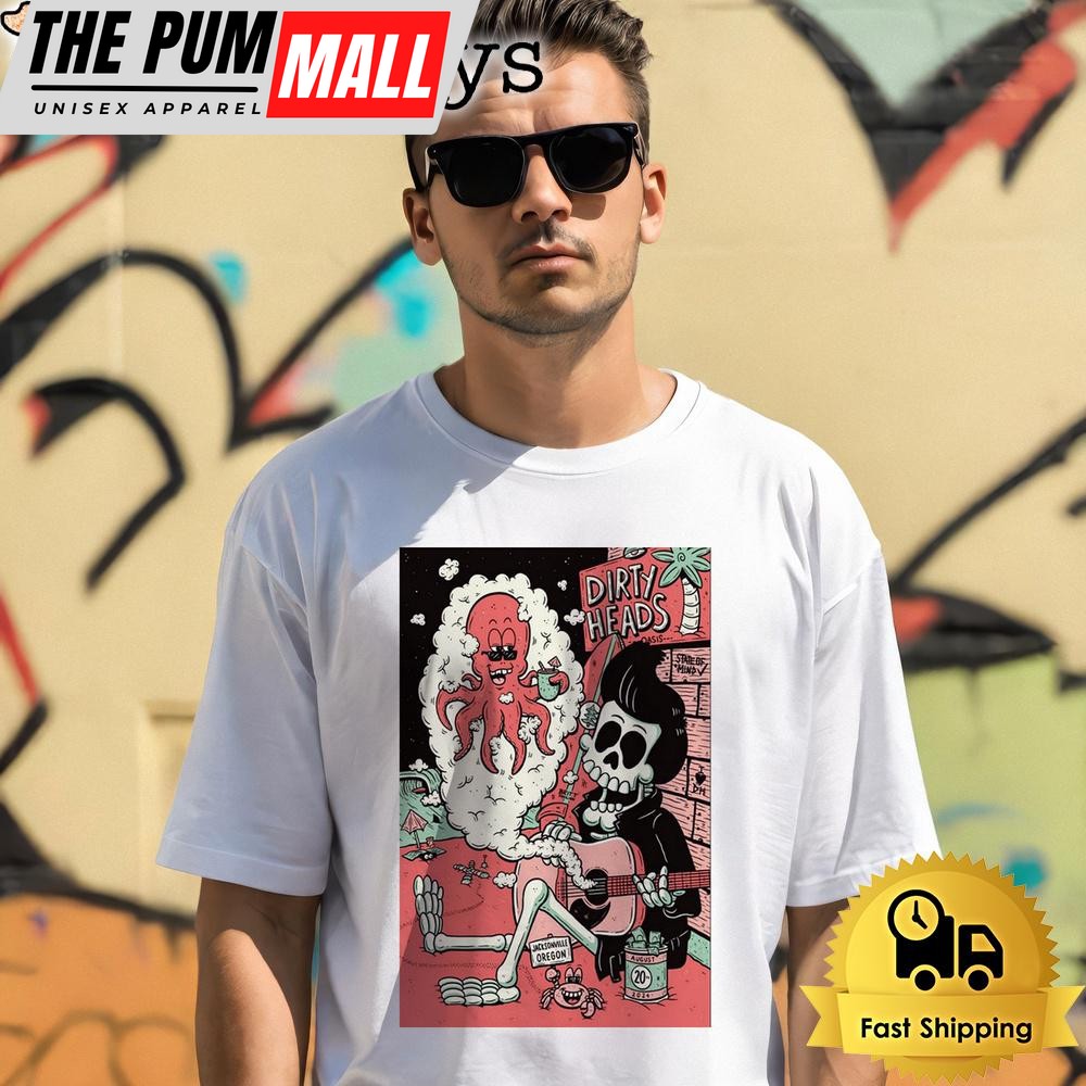 Dirty Heads Tour On August 20 2024 At The Britt Pavilion In Jacksonville OR Unisex T-Shirt