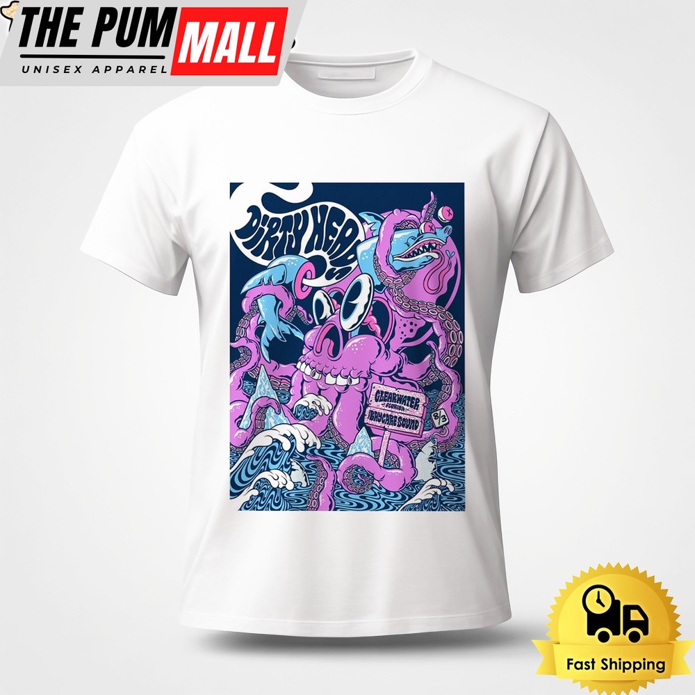 Dirty Heads Tour On August 3 2024 The BayCare Sound Clearwater FL Unisex T-Shirt