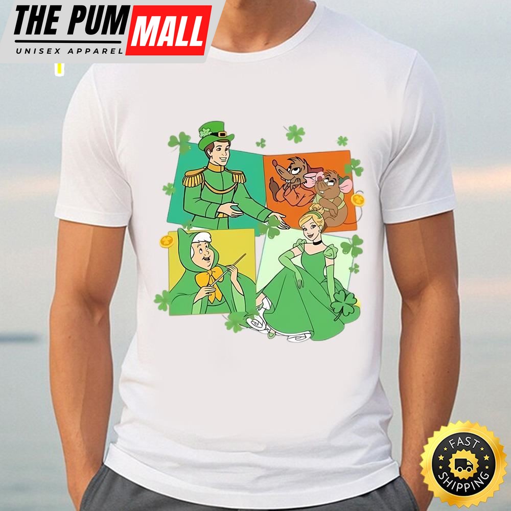 Disney Cinderella Princess St Patricks Day Shirt