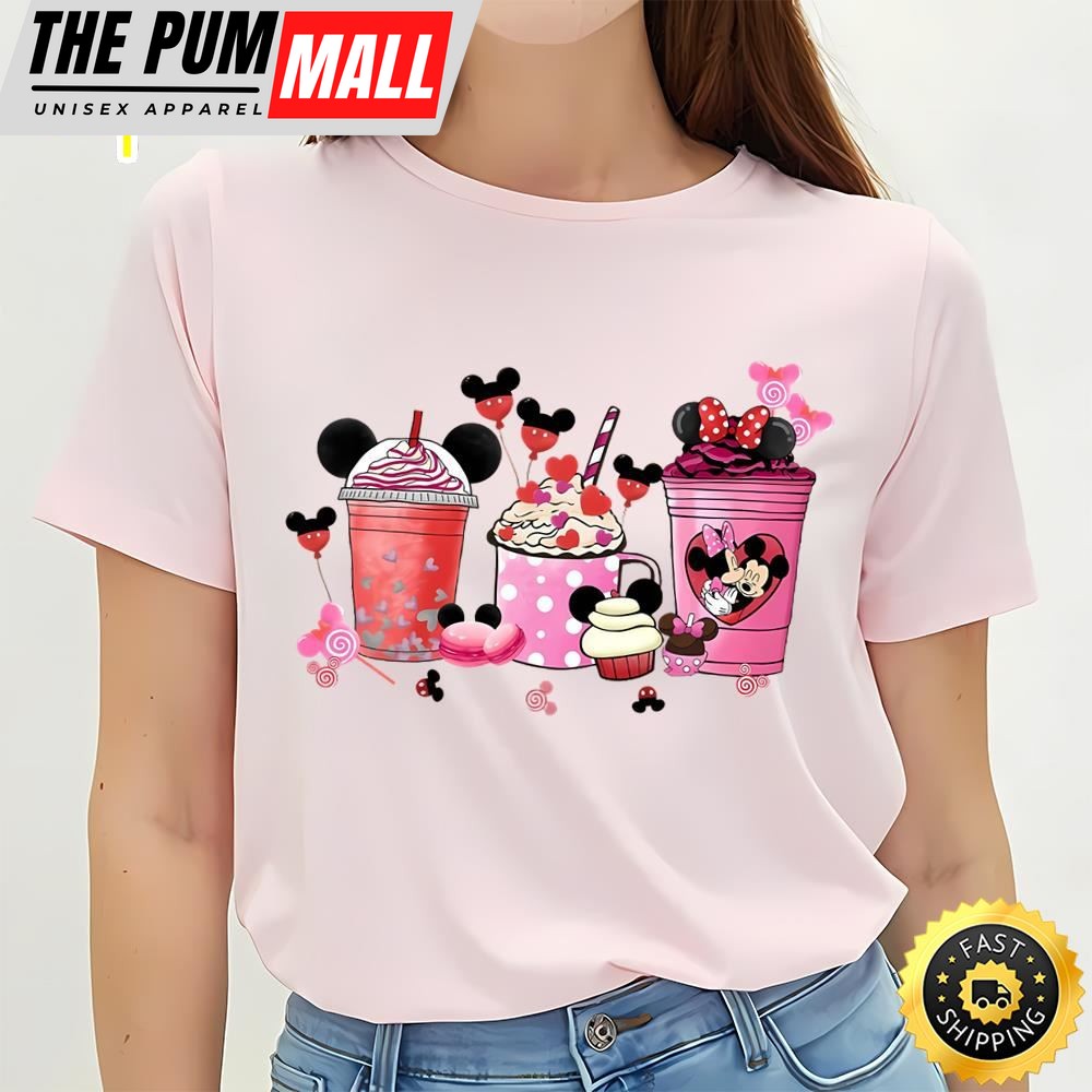 Disney Coffee Valentine Shirts