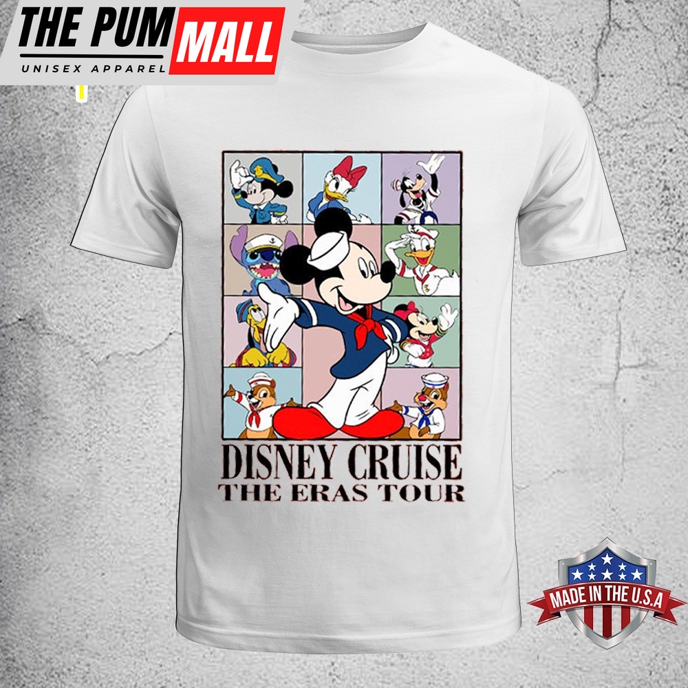 Disney Cruise The Eras Tour Mickey And Friends Family Trip 2025 Unisex T-Shirt