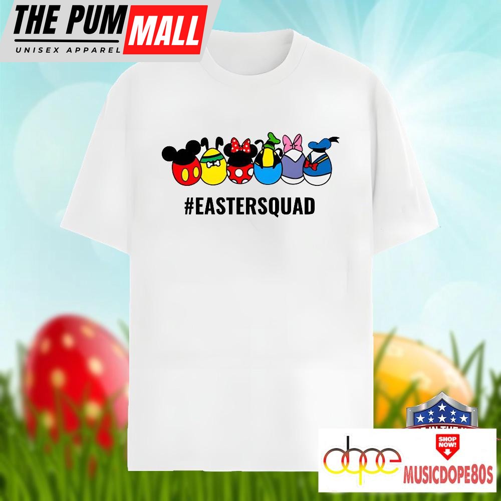 Disney Easter Day Squad Shirt Men Women