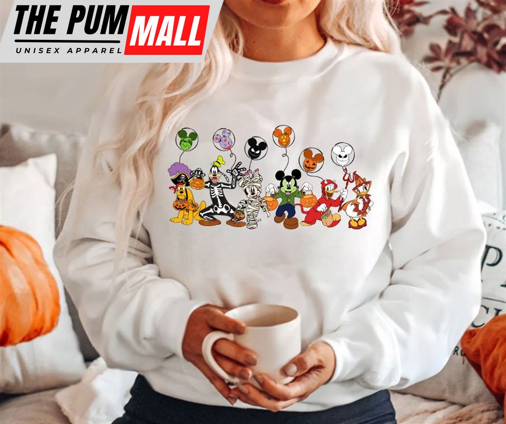 Disney Halloween Matching Mickey Minnie Disneyland Shirt