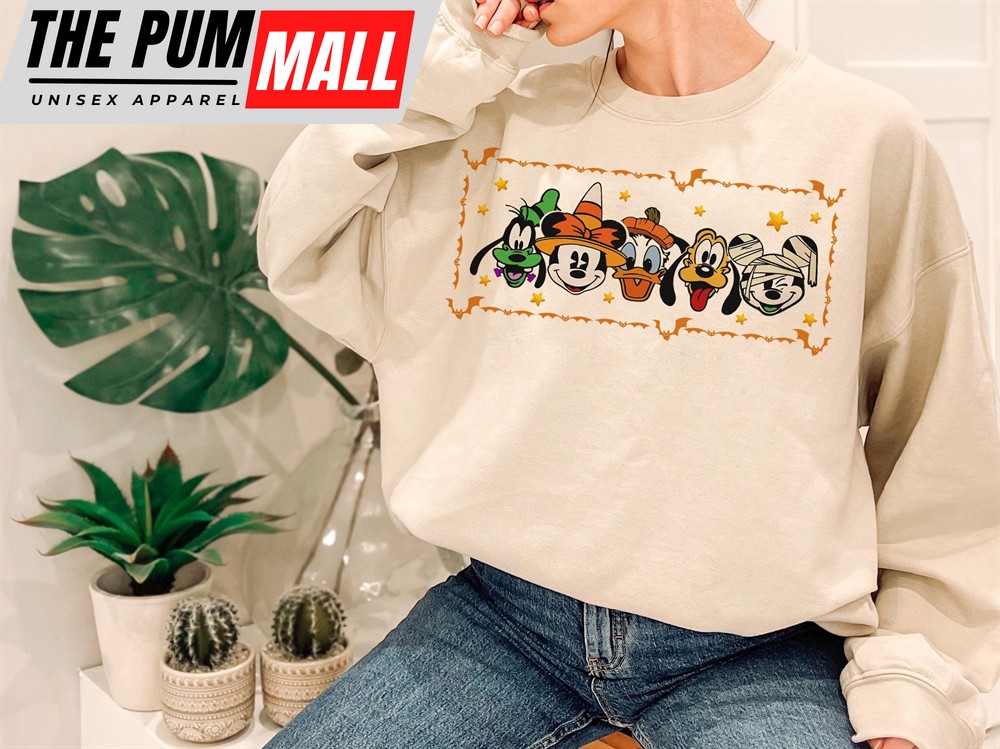 Disney Halloween Mickey And Friend Disneyworld Shirt