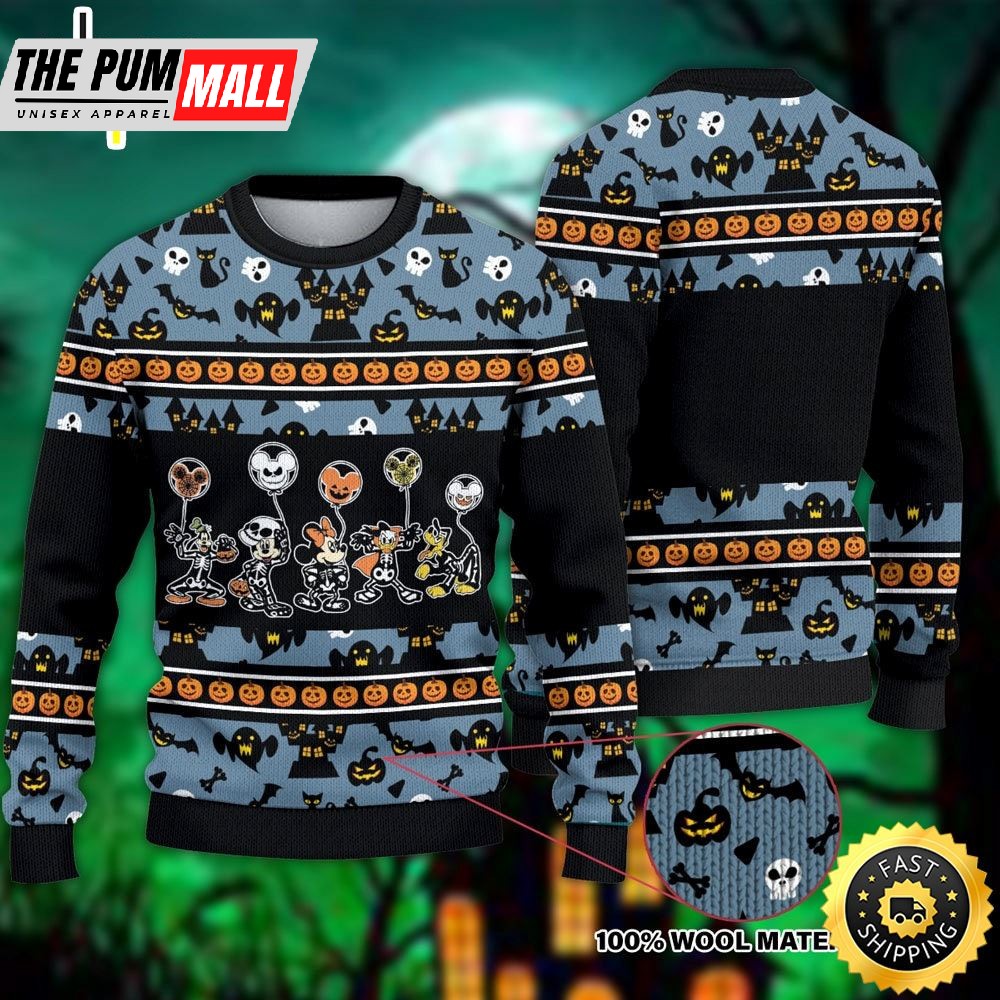 Disney Halloween Ugly Christmas Sweater