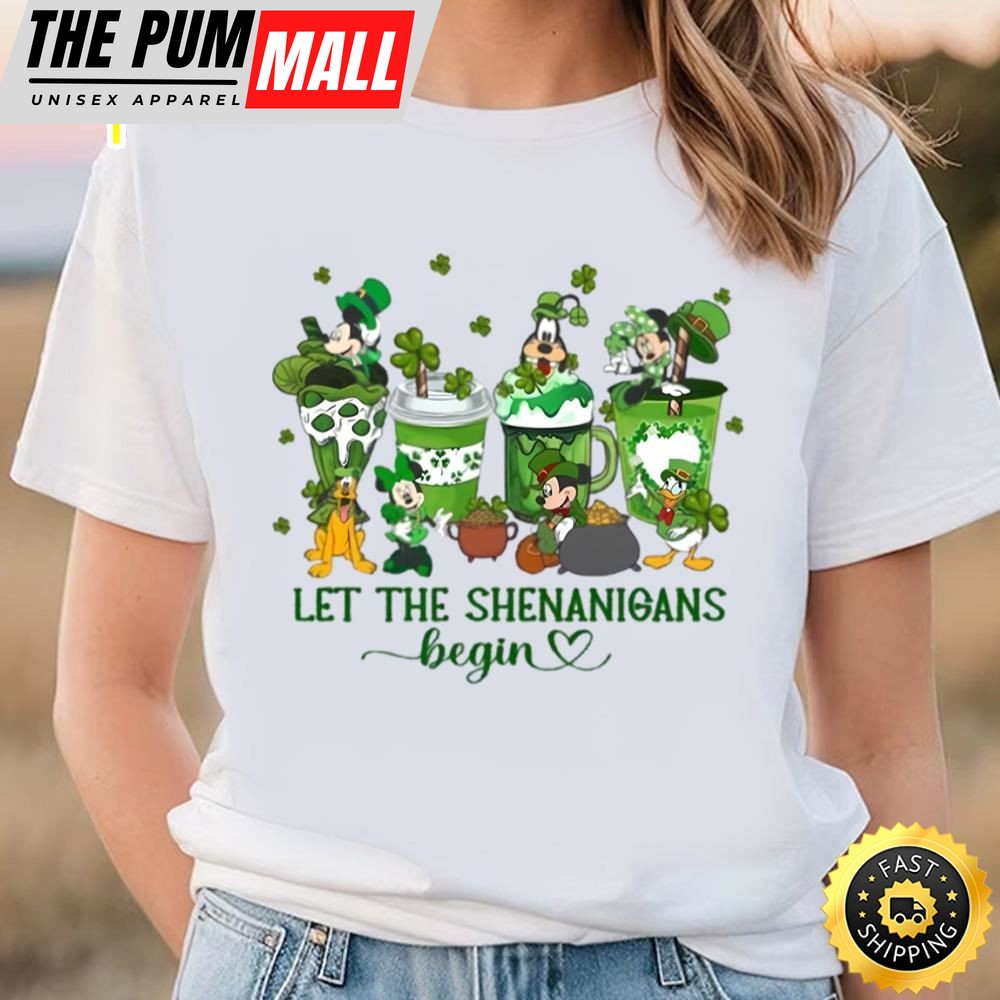 Disney Let The Shenanigans Begin T-shirt, Disney St Patricks Day Shirt