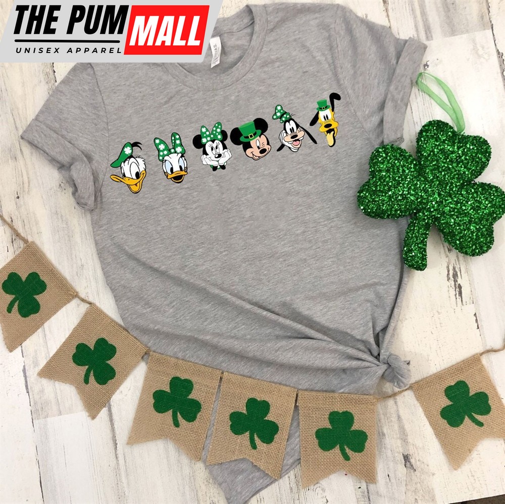 Disney Mickey And Friends St Patrick Day Shirt For Kids