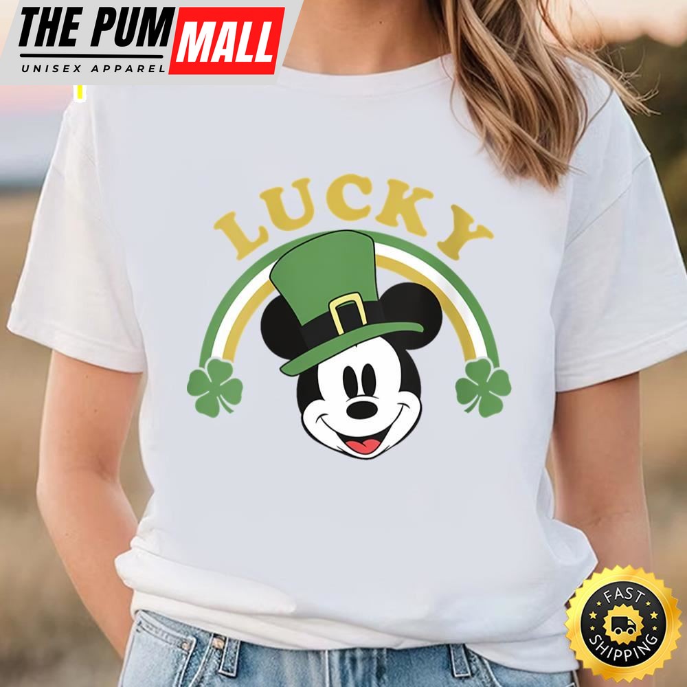 Disney Mickey And Friends St. Patricks Day Lucky Mickey T-Shirt