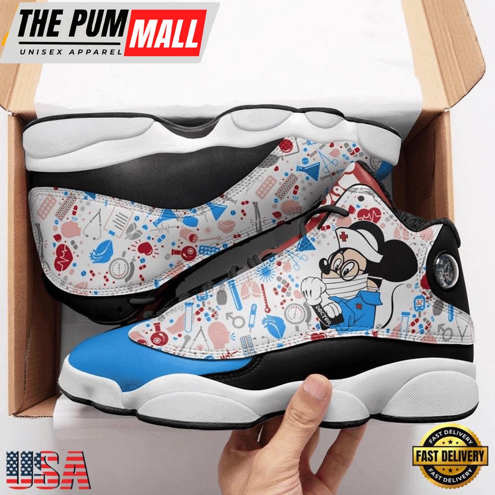 Disney Mickey Mouse Doctor Strong Jd13 Sneaker Shoes