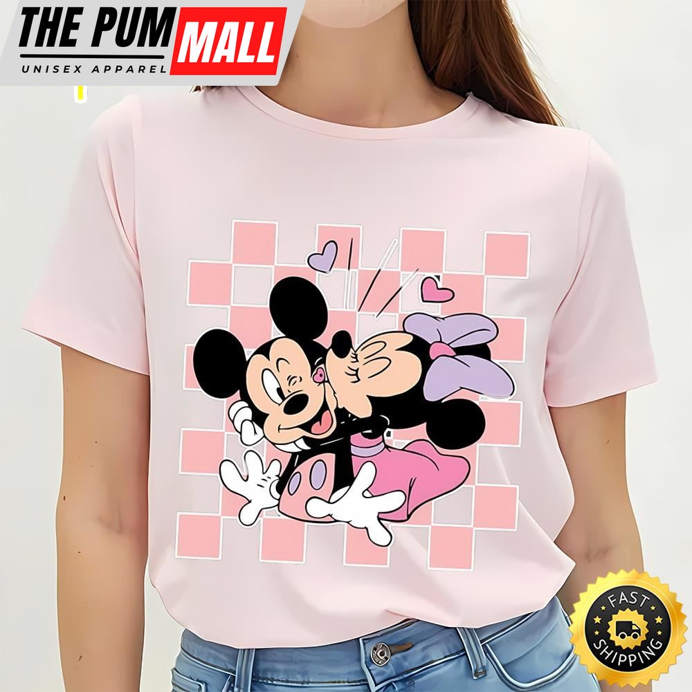 Disney Minnie Mickey Love Valentine Shirt