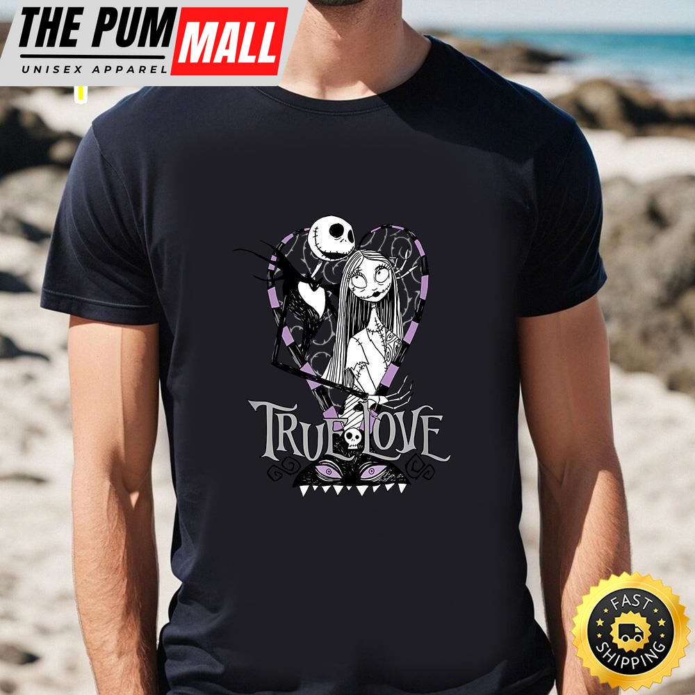 Disney Nightmare Before Christmas Valentines True Love T-Shirt