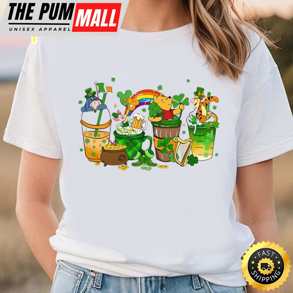 Disney Pooh And Friends St Patricks Day T-shirt