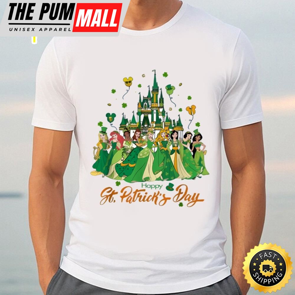 Disney Princess Happy St. Patricks Day Shirt