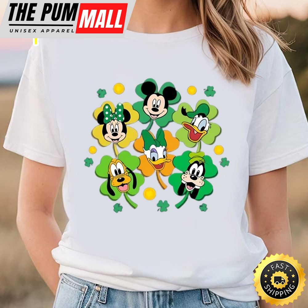 Disney St Patricks Day T-Shirt, Lucky Mickey Shirt