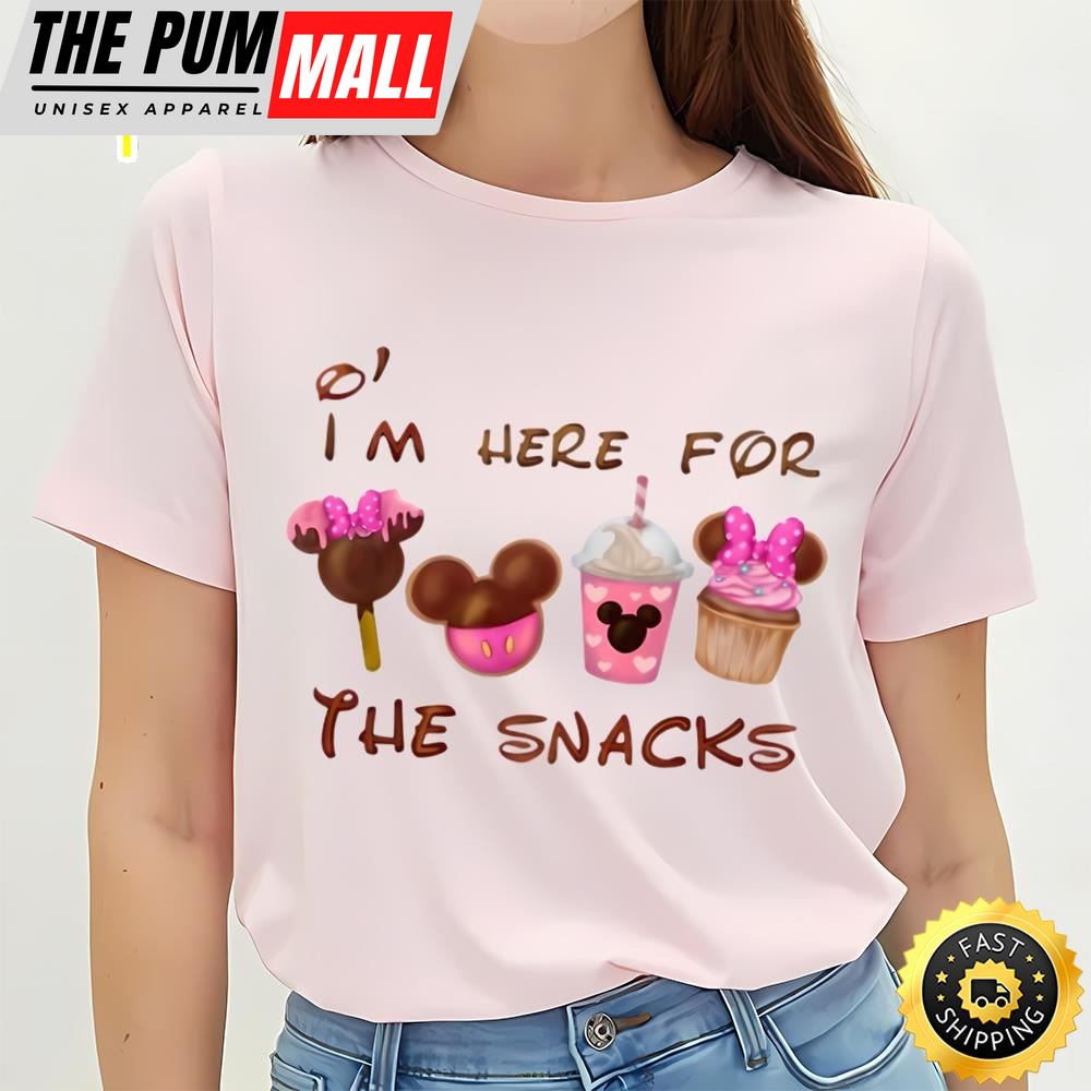 Disney Valentines Day Snacks Shirt