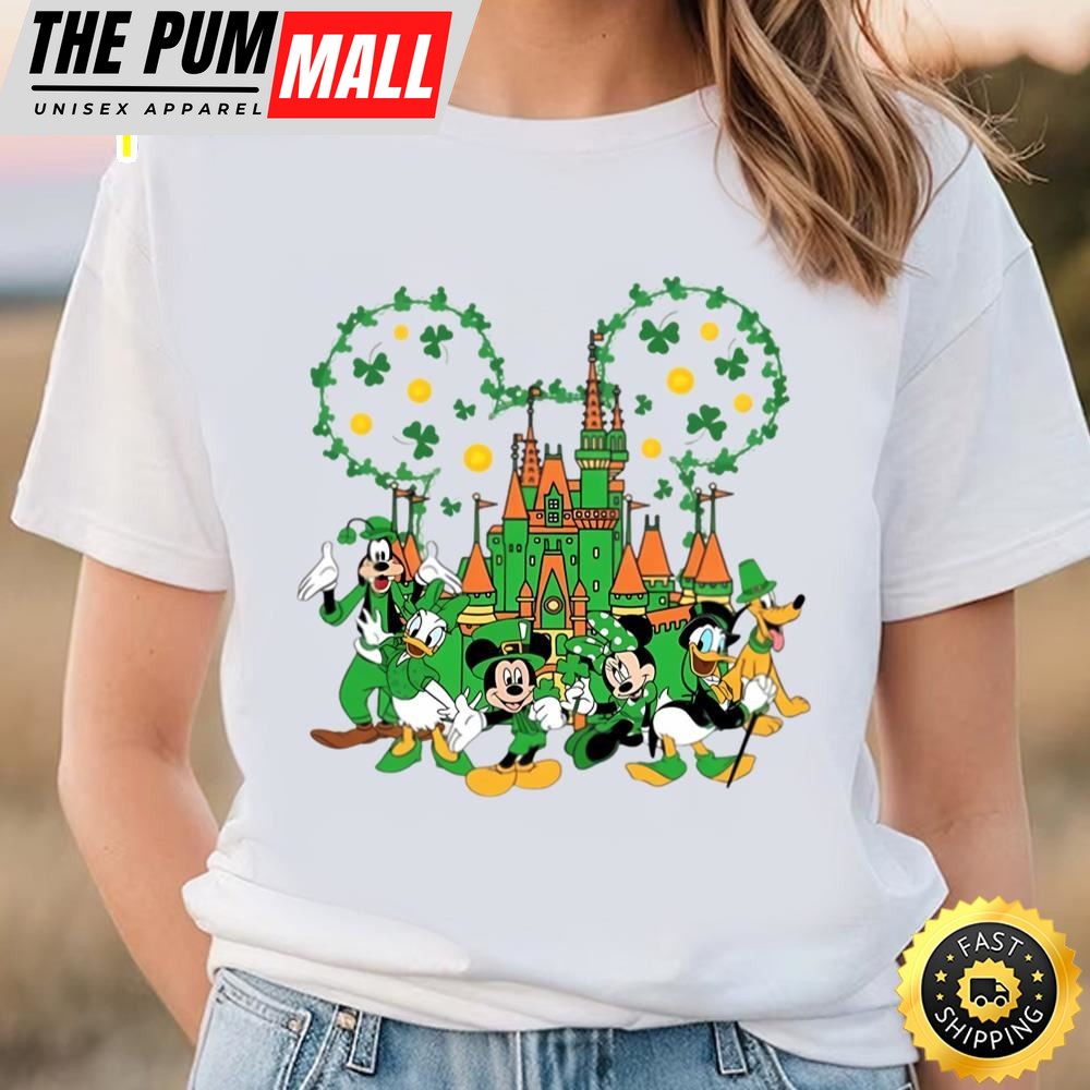 Disneyland St Patricks Day Shamrock Disney T-shirt