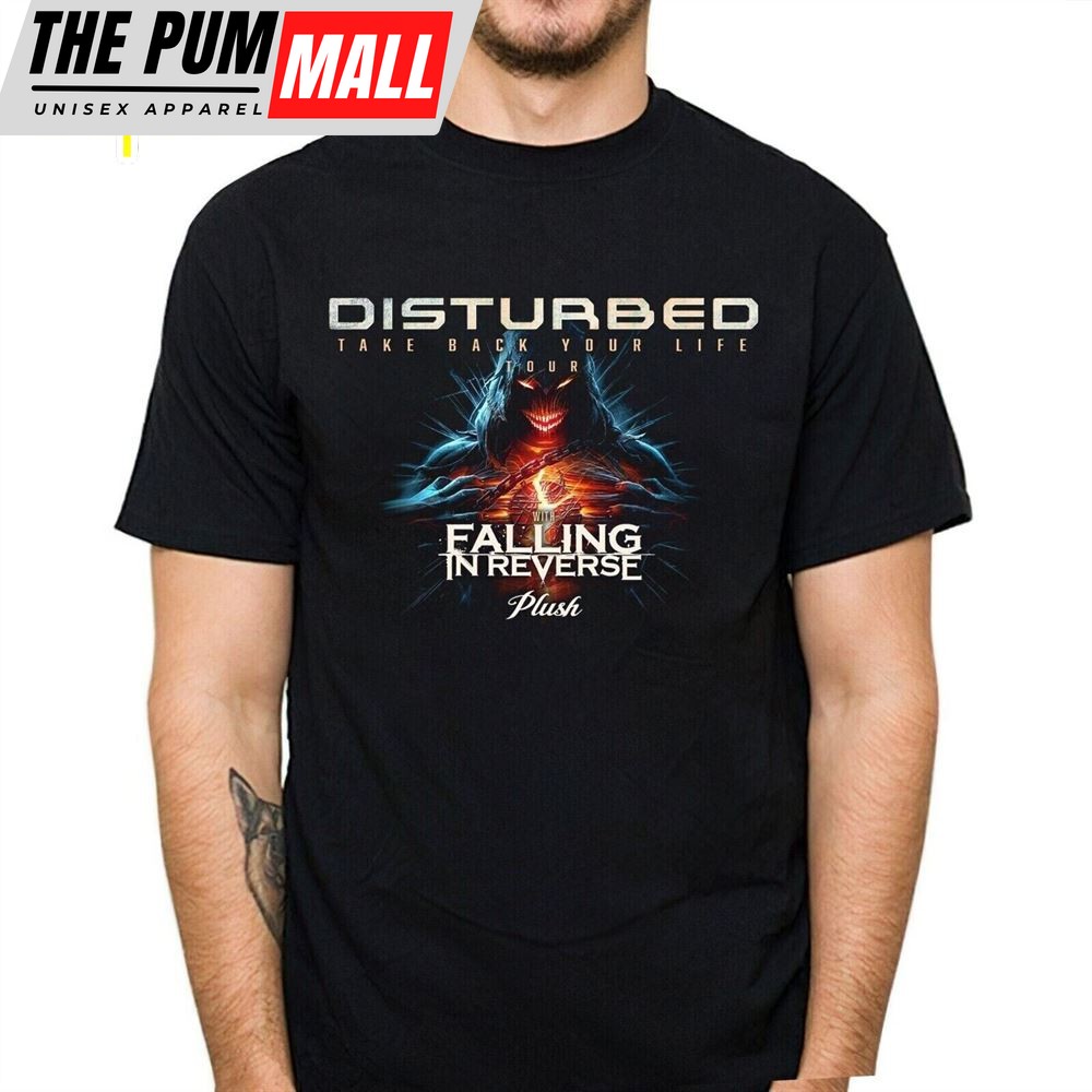 Disturbed Band Take Back Your Life Tour 2025 T-Shirt For Men Women