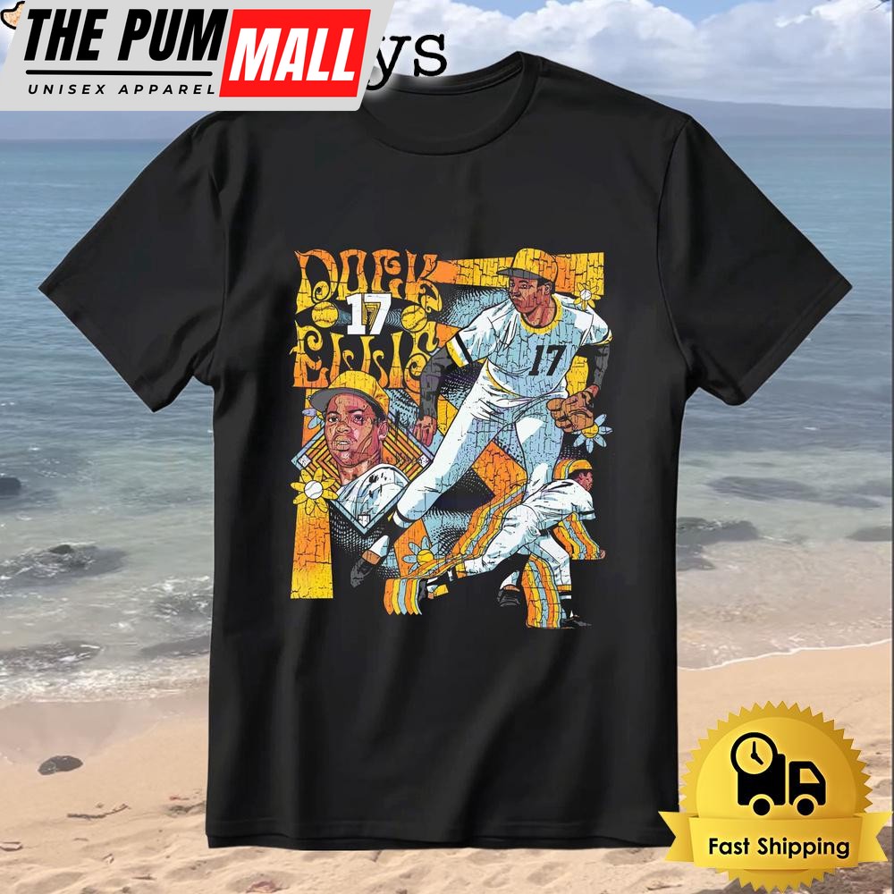 Dock Ellis Pittsburgh Psychedelic Retro Baseball T-Shirt