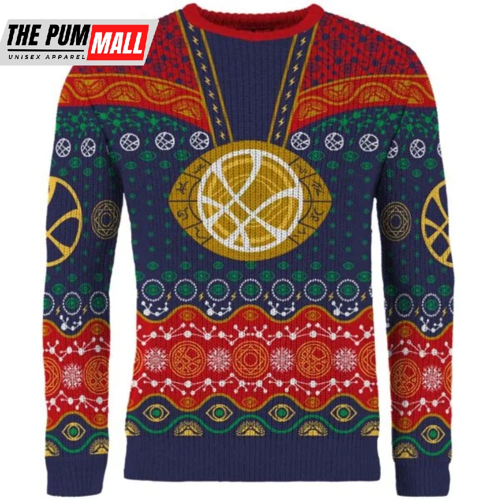 Doctor Strange In The Multiverse Of Merriment Christmas Sweater