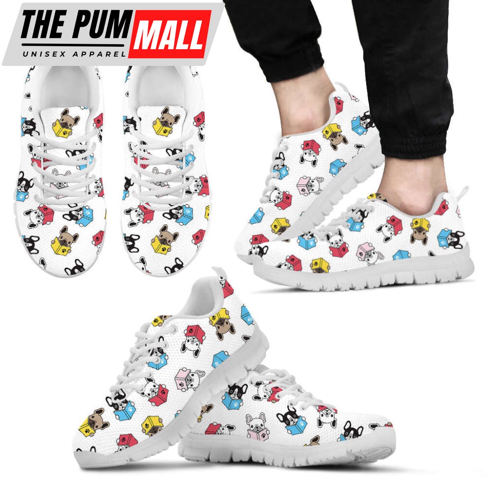 Dog Lover Shoes Reading Pattern Sneakers Walking Running Lightweight Casual Shoes For Pet Lover