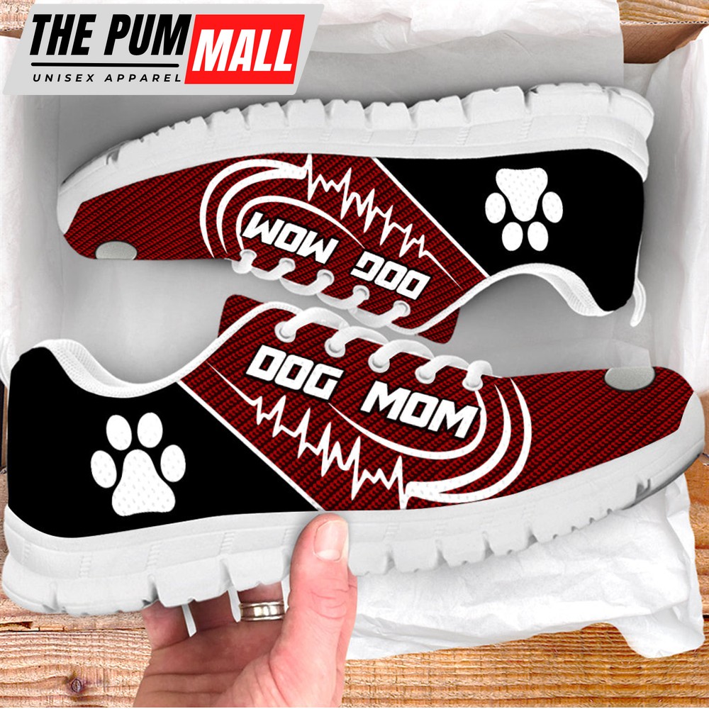 Dog Mom Shoes Carbon Fiber Sneaker Walking Shoes – Best Shoes For Dog Lover – Best Gift For Dog Mom
