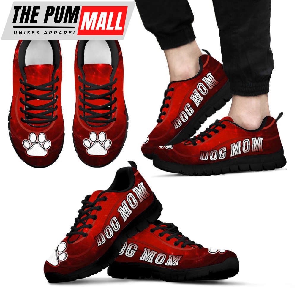 dog-mom-shoes-lighting-red-background-sneakers-best-gift-for-pet-lover-xxljitxm Dog Mom Shoes Lighting Red Background Sneakers, Best Gift For Pet Lover