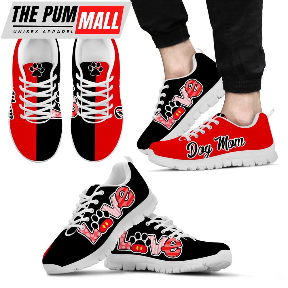 dog-mom-shoes-love-black-red-sneaker-walking-shoes-best-shoes-for-dog-lover-exvpfax3 Dog Mom Shoes Love Black Red Sneaker Walking Shoes – Best Shoes For Dog Lover – Best Gift For Dog Mom