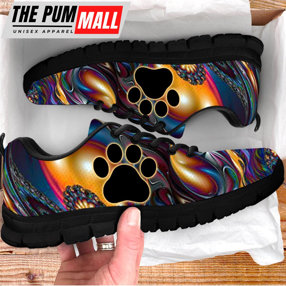 dog-paw-icon-print-shoes-colorful-sneaker-walking-shoes-best-shoes-for-dog-lov-k7n8fezp Dog Paw Icon Print Shoes Colorful Sneaker Walking Shoes – Best Shoes For Dog Lover – Best Gift For Dog Mom