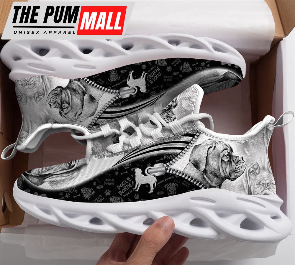 Dogue de Bordeaux Sketch Max Soul Shoes For Women Men Kid, Gift For Pet Lover